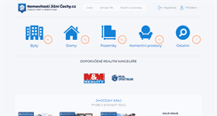 Desktop Screenshot of nemovitosti-jiznicechy.cz